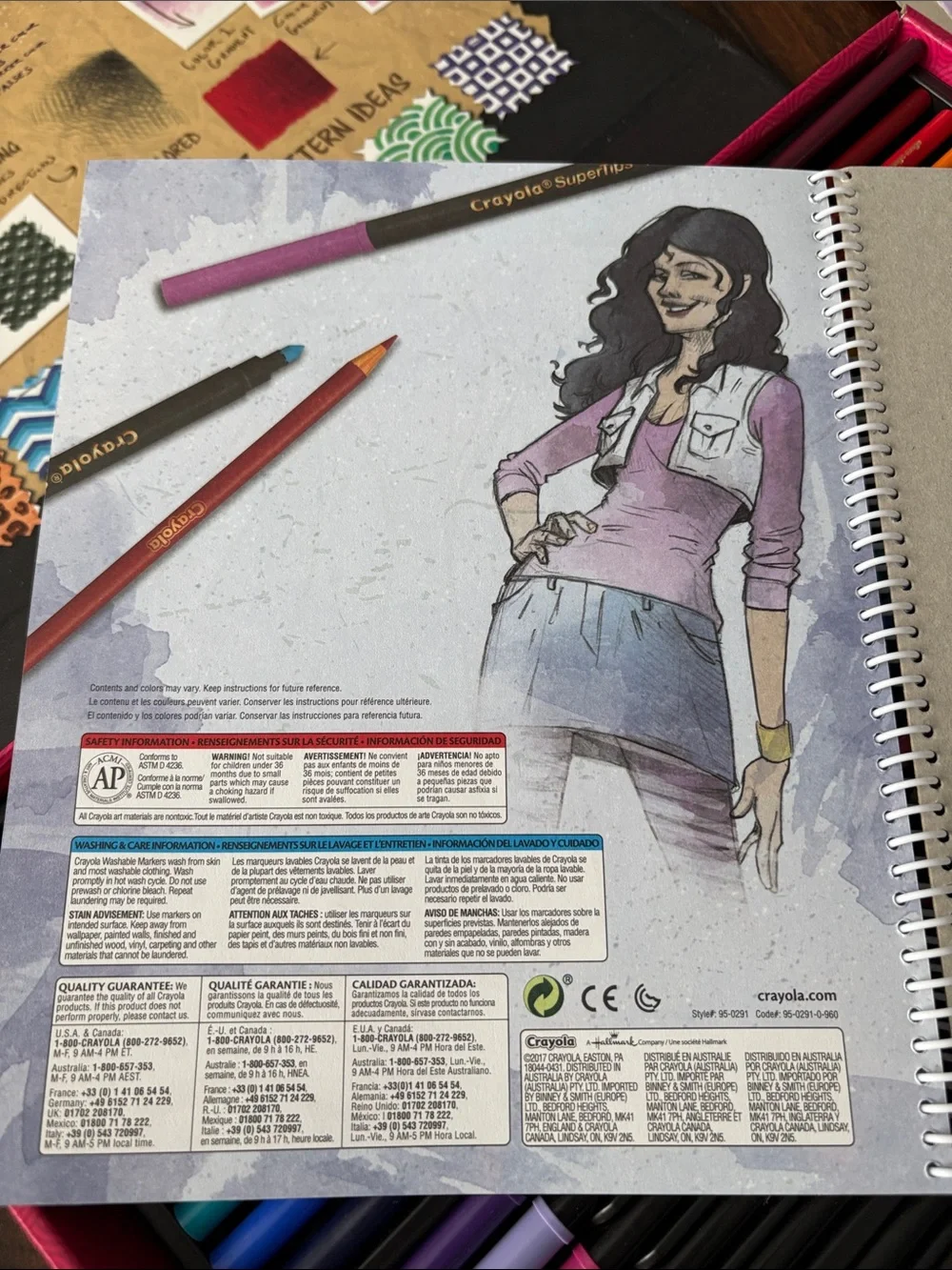 Crayola Fashion Superstar Design Tablet Kit -